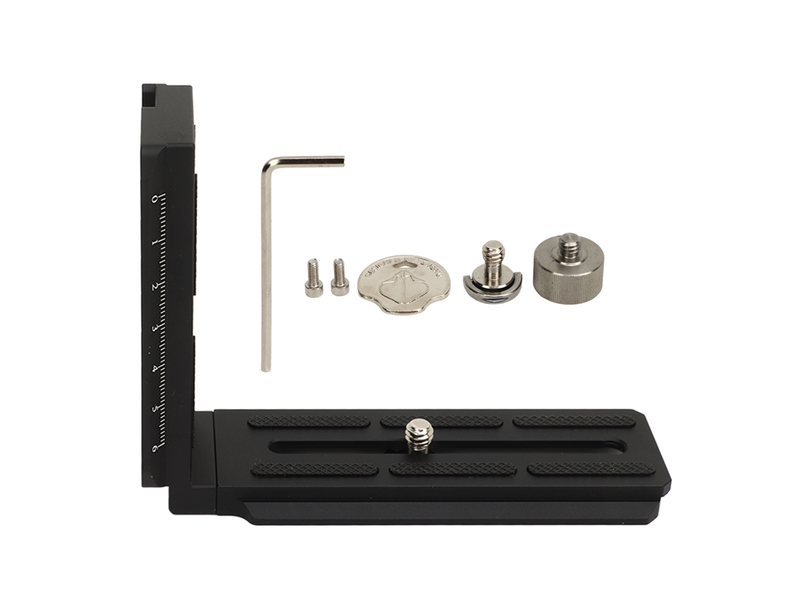 L Bracket Vertical Horizontal Switching Tripod Quick Release Plate 1/4in Screw For Arca For Dji Ronin Rs3 Rsc2 Stabilizer LAXISCREED