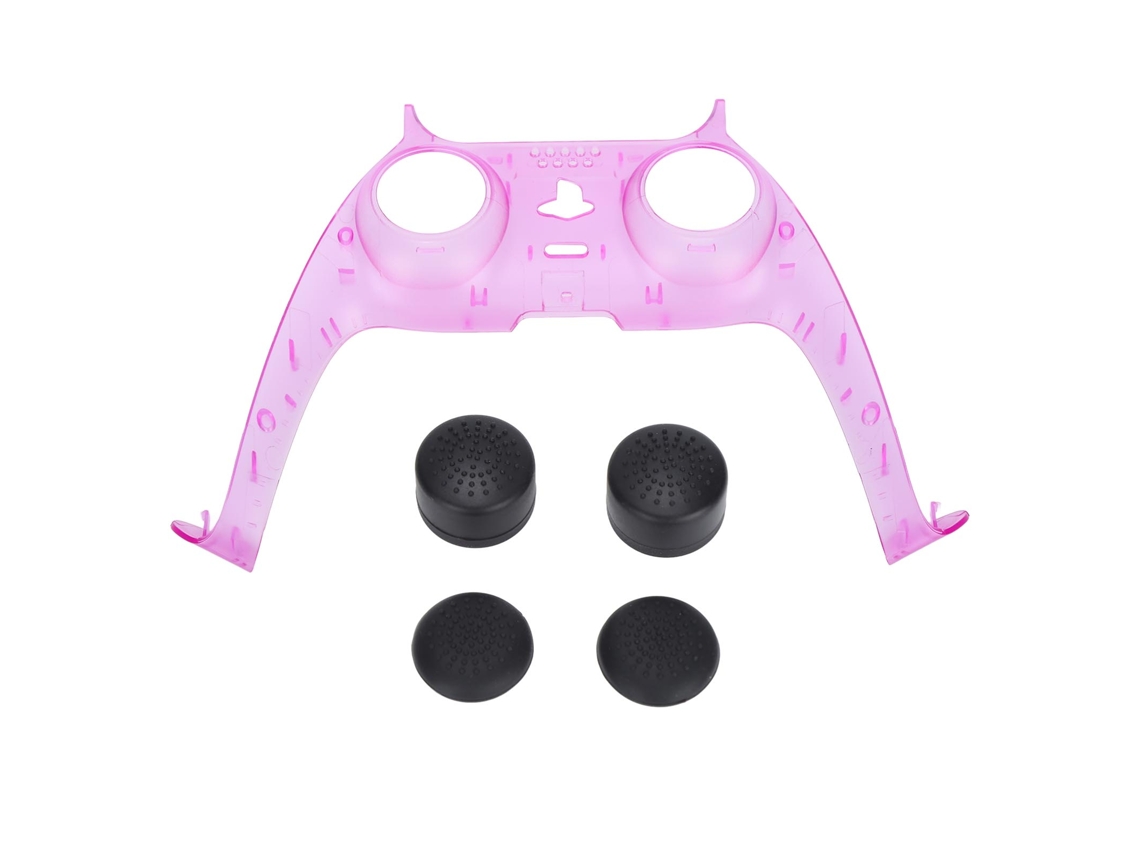Faceplate e Grips Translúcidos Ps5 LAXISCREED Roxo