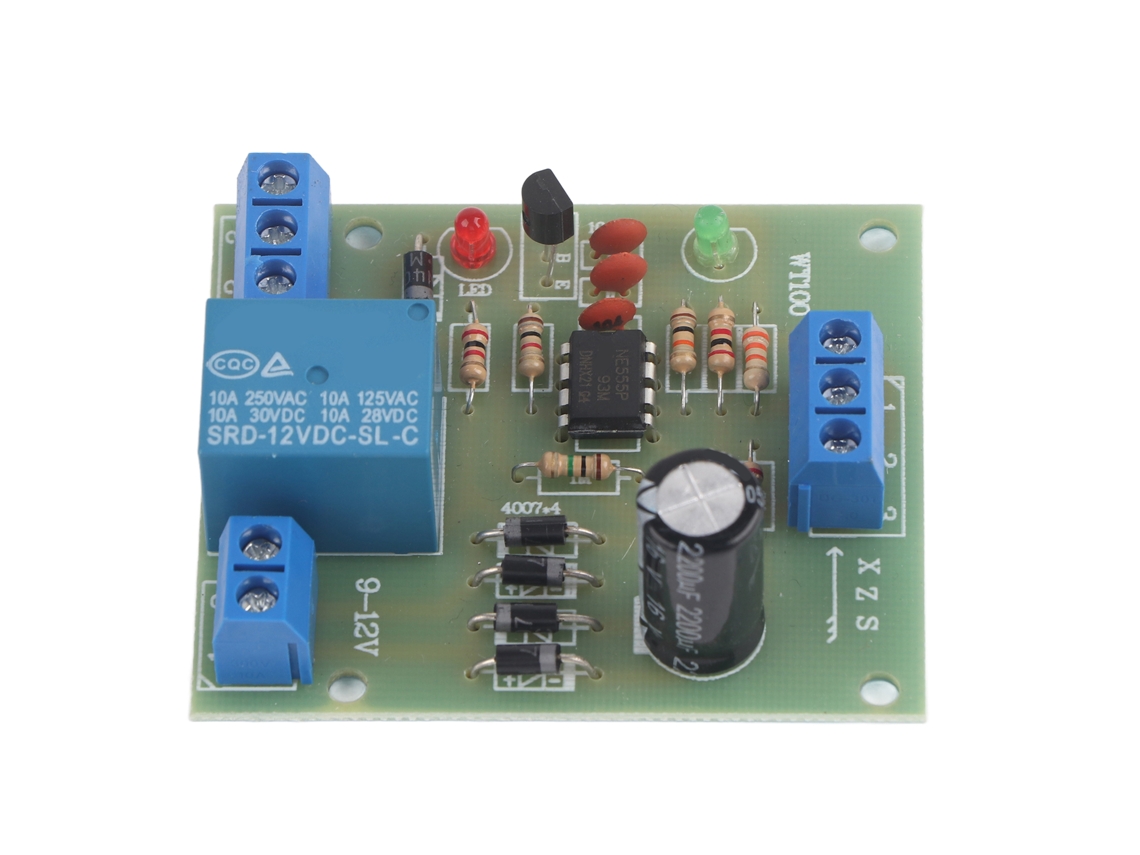 Módulo Controlador de Nível de Água para Bomba Submersível com Interruptor de Proteção 9v 12v