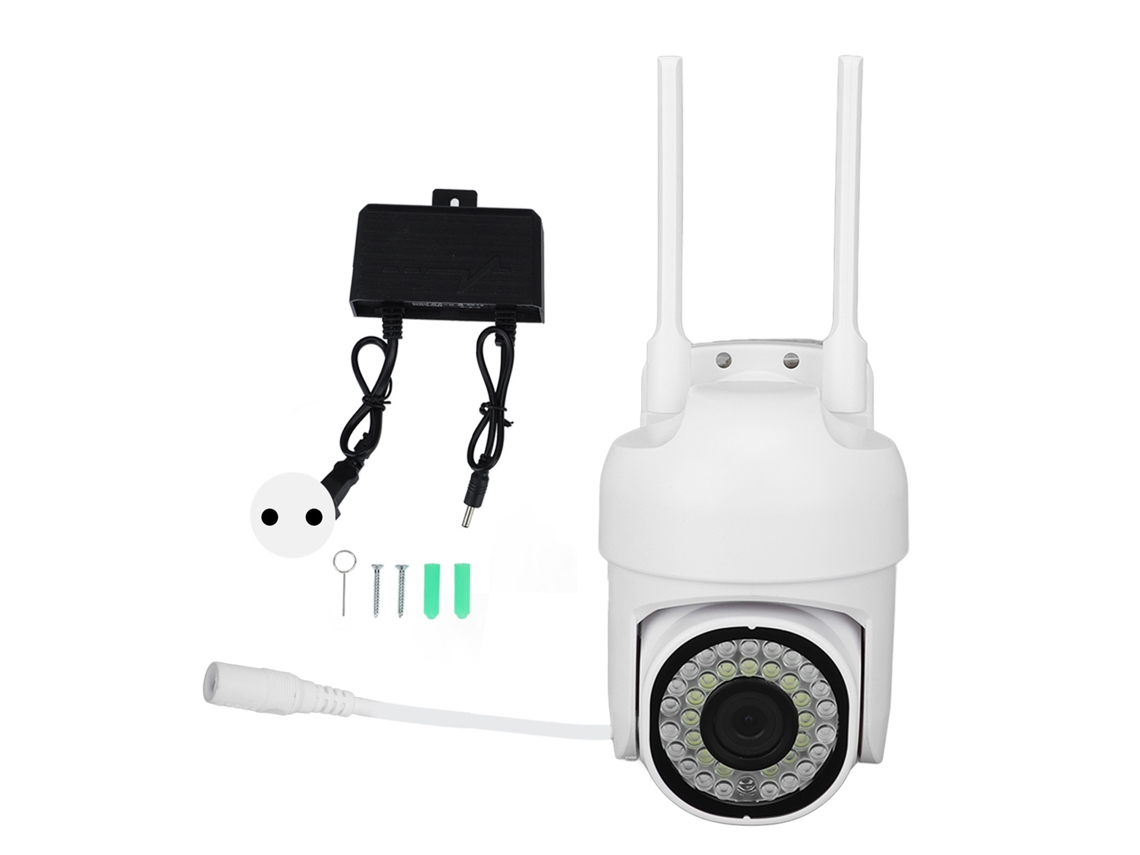 5g Wireless Cameras 360 Degree Rotation 2mp Full Color Night Vision Two Way Intercom Motion Detection Camera 100‑240v Eu Plug LAXISCREED
