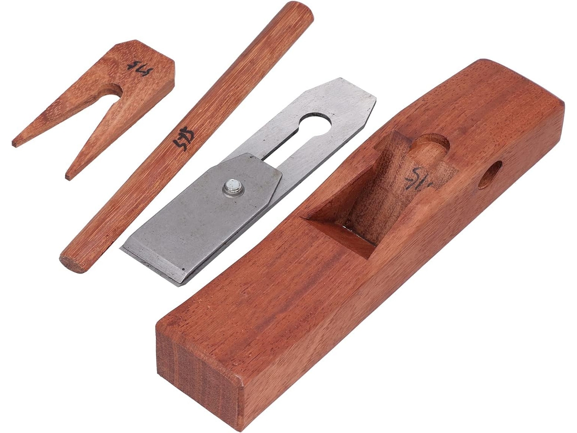 Plaina Manual Para Marcenaria, Teca, Cabeça De Corte 7,2 Polegadas,