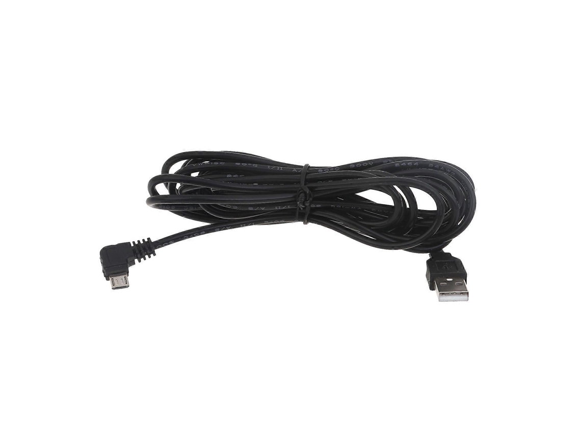 Lurelia Cabo De Extensão Usb Micro Telemóveis, 90°, 11.48ft, 3a, Conector Angular