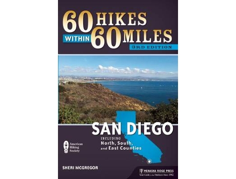 Livro 60 hikes within 60 miles: san diego de sheri mcgregor (inglês)