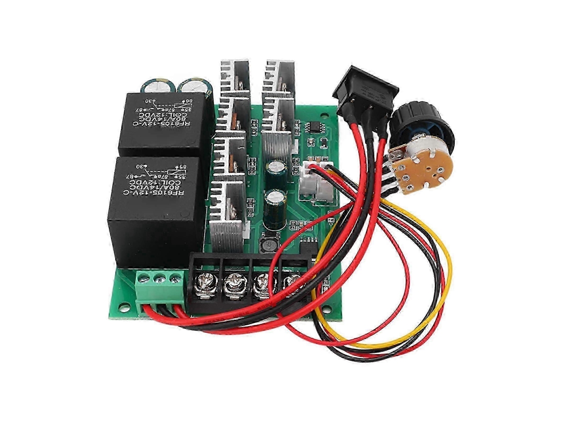 Adjustable Dc Motor Speed Controller, Brush 40a 10-50v Cw Ccw Switch