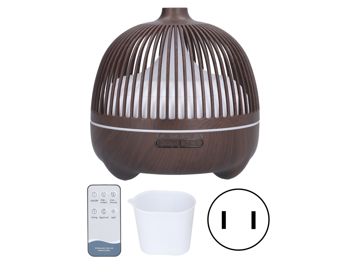 Home mist ultrassônico com luz RGB e aromatizador de óleos essenciais LAXISCREED