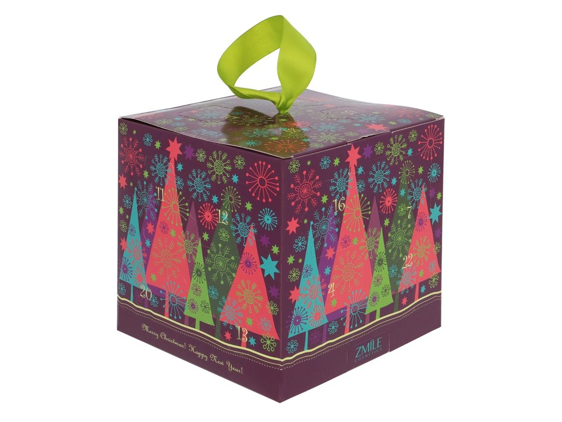 Zmile Cosmetics Advent Calendar Cube Christmas Trees