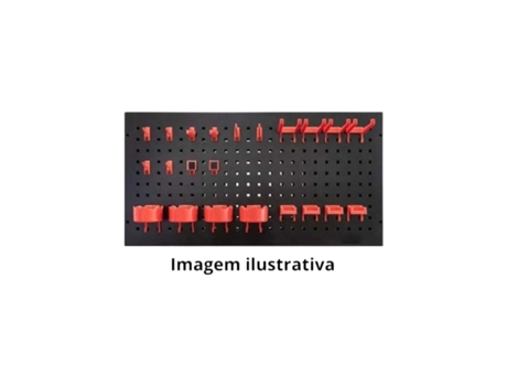 Painel Organizador Car Detail Steel Kers Com 17 Acessórios