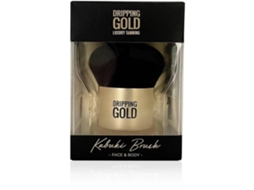 Pinceau Kabuki Derramando Ouro Dripping
