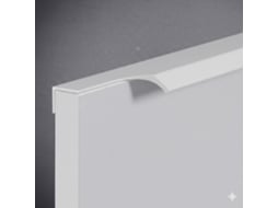 Conjunto de 25 Puxadores para Móveis de Perfil de Alumínio HARDWAREXCHANGE com 697x16x40mm branco mate