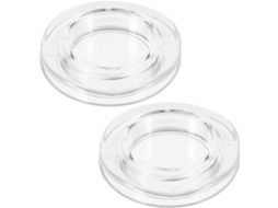 2 Conjuntos de Anéis de Silicone para Furos de Guarda sol com Tampas,s Às Intempéries e Ao Calor, Transparentes, para CHABERLU