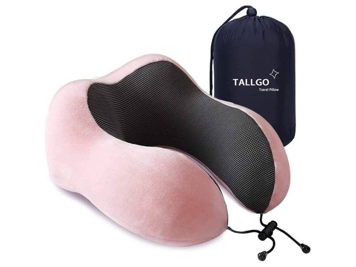 Bolsa de Viagem BRILVIBERA com Travesseiro de Espuma Viscoelástica, Macio