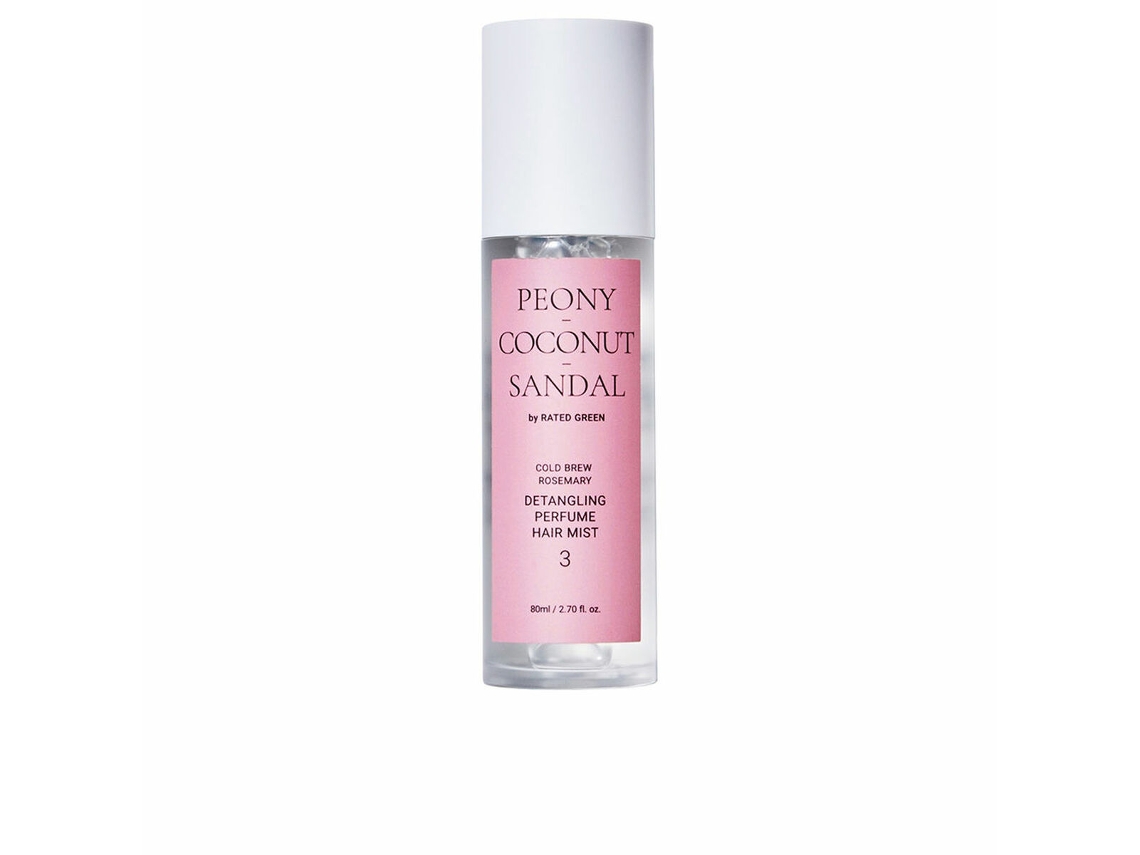 Peony Cocconut Sandal 03 Perfume Desembaraçante Névoa Capilar 80 Ml