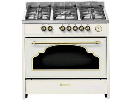 Fogão MEIRELES E 914CR NAT — Misto | Gás Natural | Forno: 121 L
