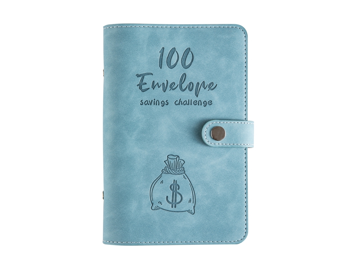 100 Envelope Poupança Desafio Fichário Orçamento Fichário Livro Fichário Economia De Dinheiro Retro Verde Lalamoli (somente Concha)