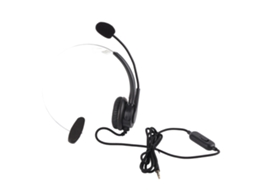 Fone de Ouvido para Call Center com microfone com Cancelamento de Ruído, Controle de Volume EOOCOO