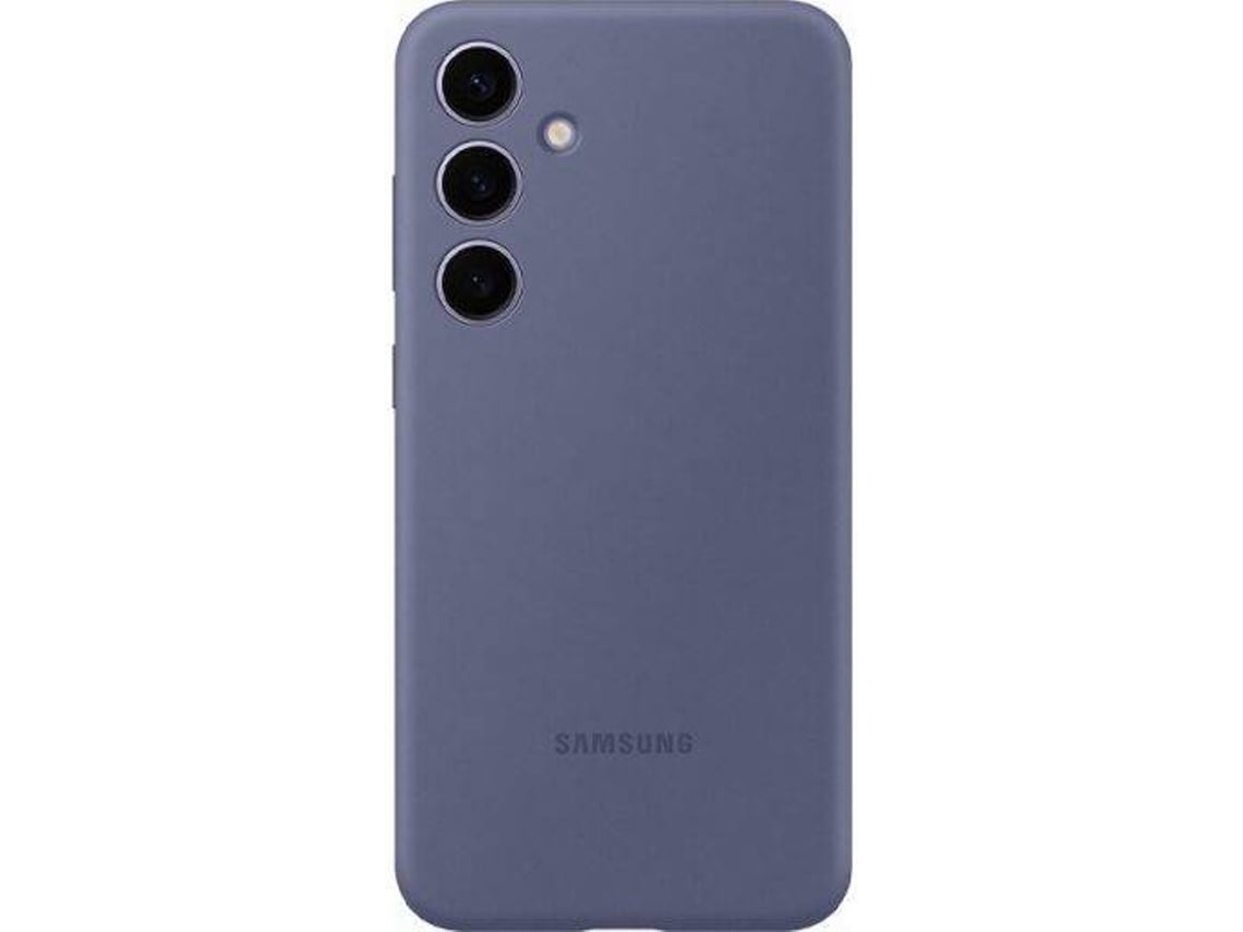 Capa de Silicone SAMSUNG Galaxy S24+ (Violeta)