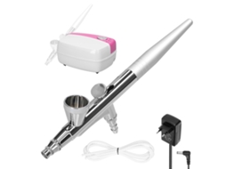 Kit Compressor de Ar com Pincel de Ar 18psi | S/MARCA