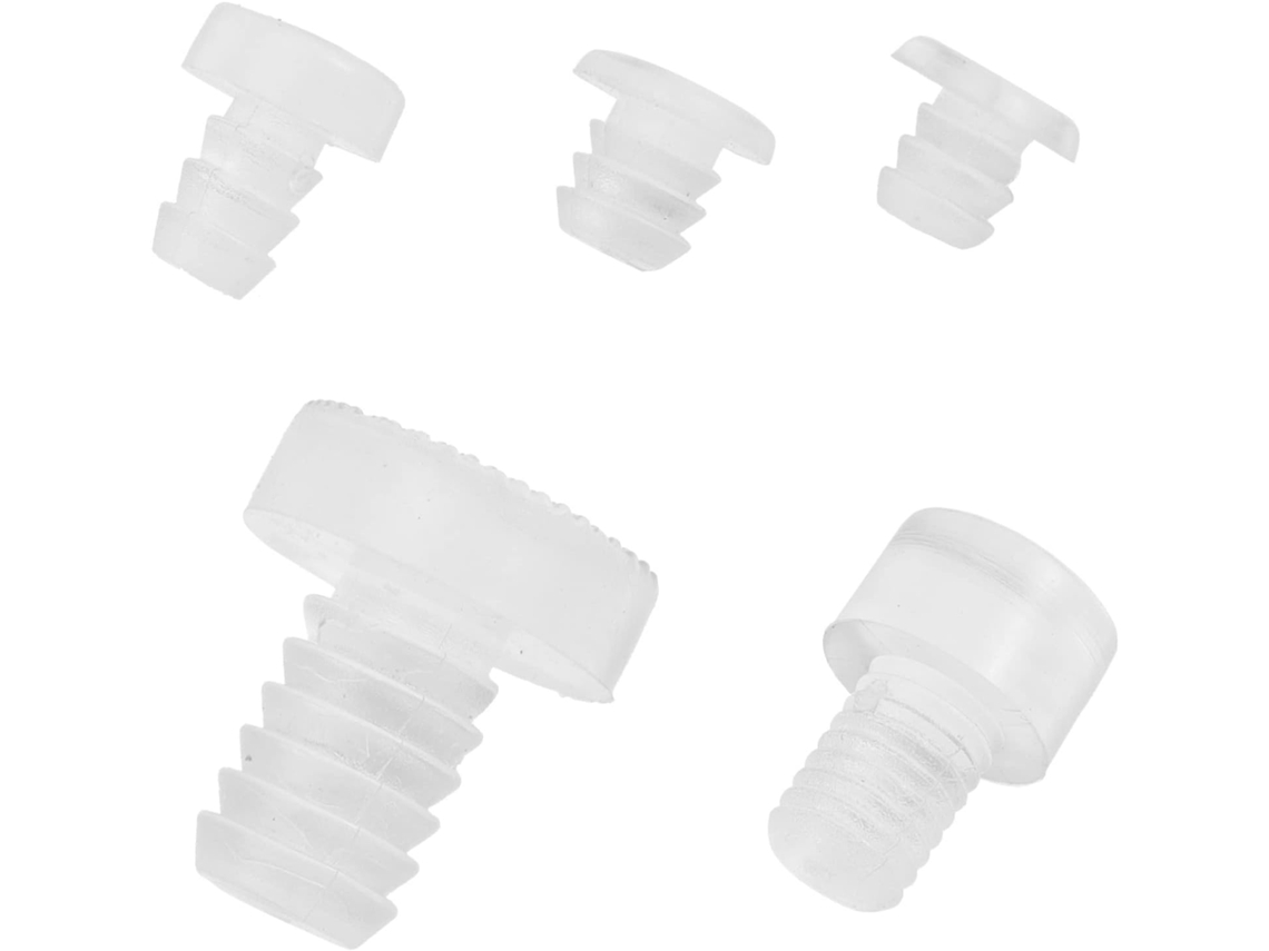 150 Peças De Amortecedores Silicone Para Portas Armários, Espaçadores Flexíveis, Fixadores De Mesa Para Móveis E