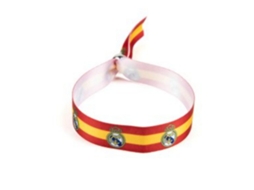 Pulseira De Tecido Do Real Madrid Com A Bandeira Da Espanha 87614