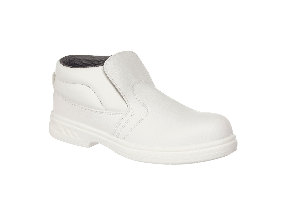Bota Steelite Slip On S2: Segurança E Conforto Para O Trabalho Branco / 41