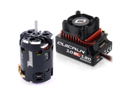 Conjunto Hobbywing 5.5t com Esc Brushless Sensorizado 10bl120 G2 + Motor Rocket 540 V3 para Peças de Carro Rc de Drift 1/10 MDUG