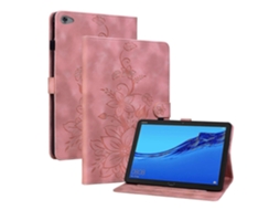 Capa de couro com relevo Lily Webake para tablet