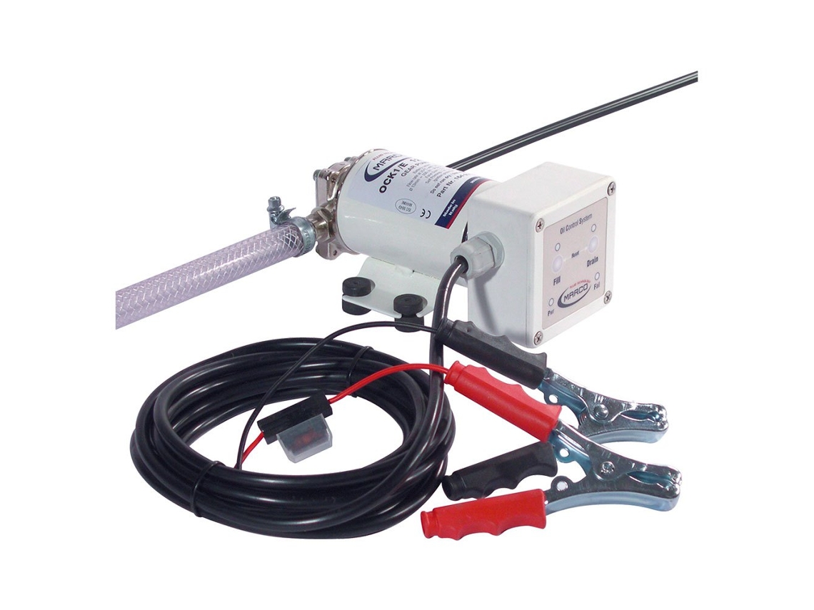 Bomba de Engrenagens Ock1-E 12-24V Prateadomarco