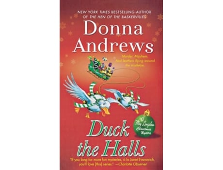 Livro Duck The Halls De Donna Andrews (inglês)