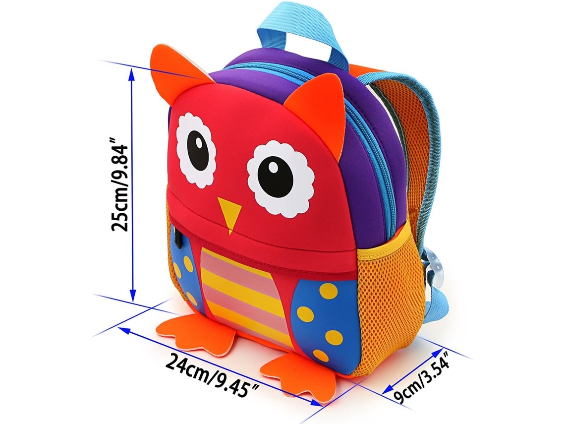 Mochila Infantil Pequena Para Bebês, Meninos E Meninas, Mochilas De Neoprene Jardim Infância Com Desenho Animado, Crianças 1 A 5 A Aquaforge