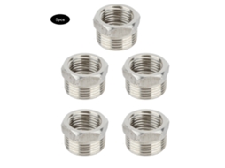 Peças Adaptador Conexão G1/2 Aço Inox Banheiro Cozinha