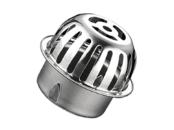 Tampa Ralo ZACHARY, Inox, Circular, Leve, para Jardim