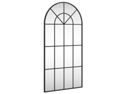 Wall Mirror, Wall Mirrors Vidaxl Preto Ferro (50 X 100 Cm)