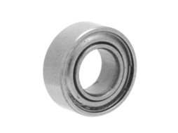 Laxiscreed Rolamentos De Esferas De Selagem Dupla De Uma Fila, 4x8x3mm, Pack De 10
