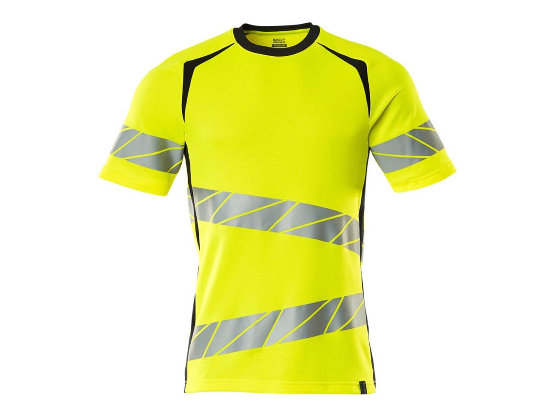 Camiseta Accelerate Safe 19082 Amarelo S MASCOT