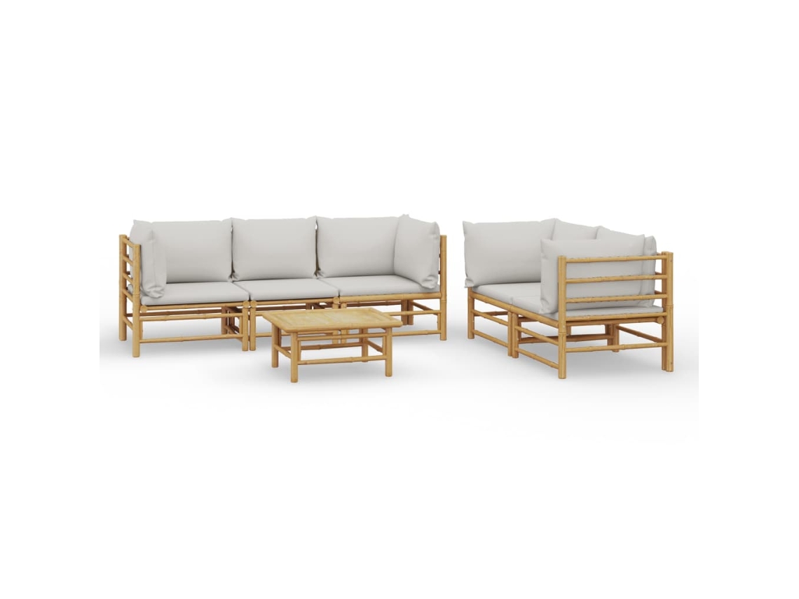 Garden Lounge Set, Garden Lounge Sets Vidaxl Marrom Bambu (n/a)