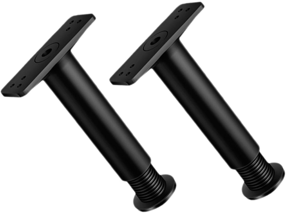 2 Peças De Pés Suporte Cama Ajustáveis Para Estrutura Móveis, Substituição Para E