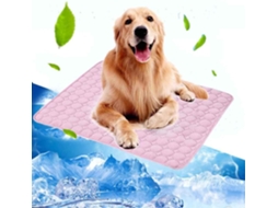 Tapete Refrescante, para Cães e Gatos, Tamanho G, Rosa AQUAFORGE
