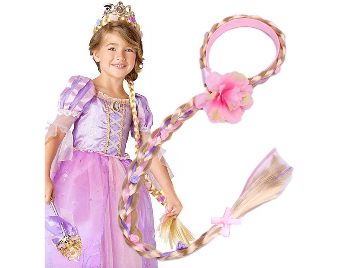 Faixas De Cabelo Infantil Fofas Com Tranças De Peruca Para Meninas Bonitas Acessórios De Cabelo Para Crianças