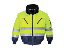 Jaqueta 3 Em 1 De Alta Visibilidade / Navy Orange / M Portwest