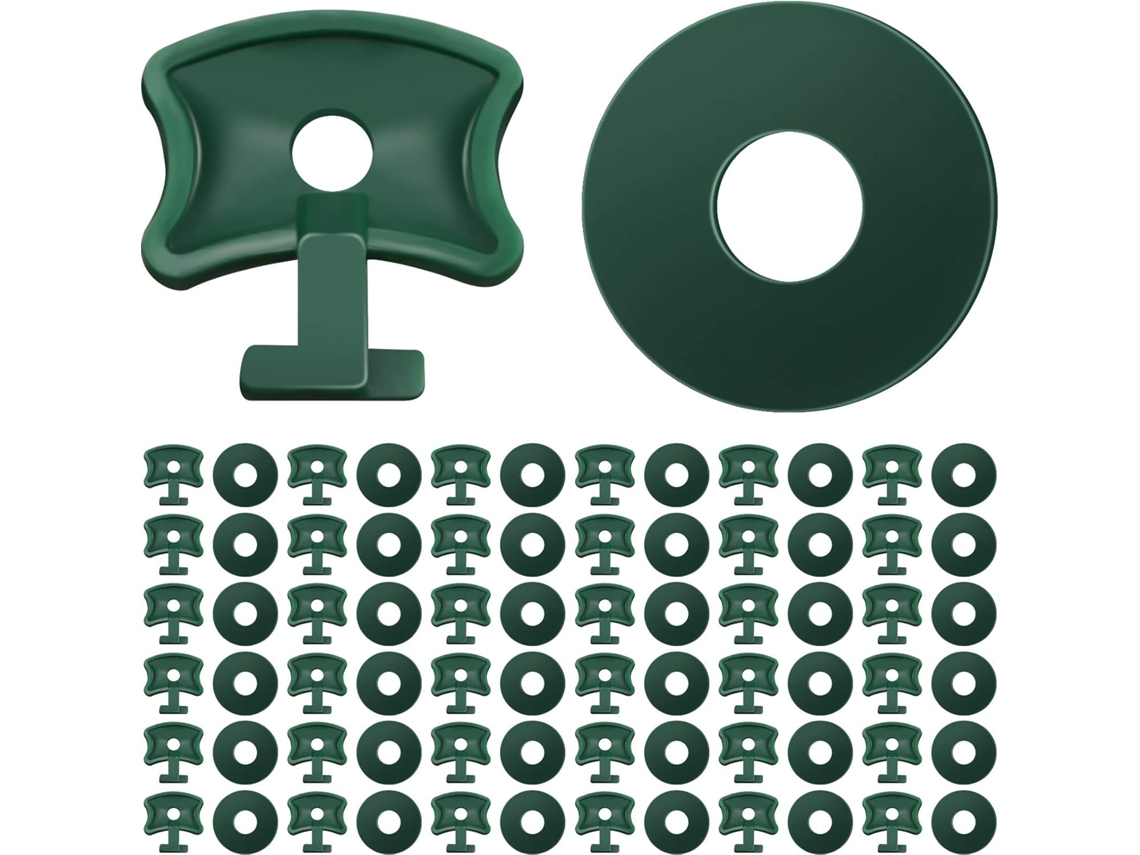 200 Unidades de Grampos de Plástico para Estufa AQUAFORGE