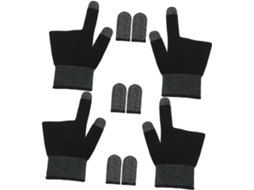 Bestonzon Conjunto Com 2 Pares De Dedeiras Para Jogos, Compatíveis Com Telas Sensíveis Ao Toque, Antiderrapantes, Ideais