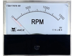 Tacômetro 44c2 Dc 10v 1500 Rpm/decímetro 100 M/min Rpm R/min M/min44c1