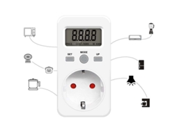 Medidor De Energia Digital 230v 16a Com Display Lcd