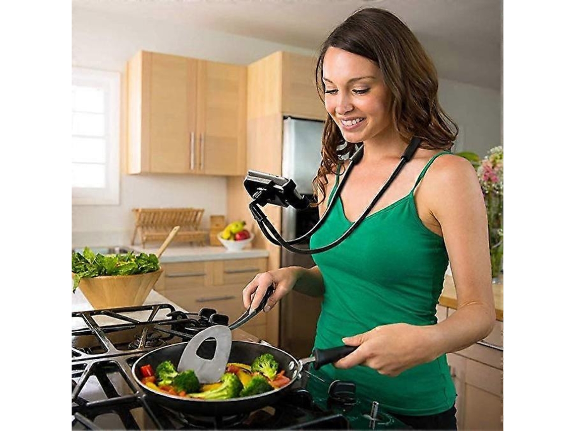 Suporte Flexível Para Celular Com Braço Longo De 60 Cm, Ideal Para Celulares E Tablets.