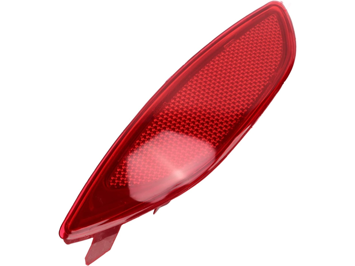 Refletor De Advertência Genérico Vermelho Para Choque Traseiro, Resistente À Chuva E A Impactos, Peça De Reposição Alta