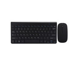Conjunto De Teclado E Mouse Sem Fio Ultra Fino E Silencioso