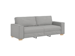 3-seater Sofa, 3-seater Sofas Vidaxl Cinzeto Tecido (n/a)