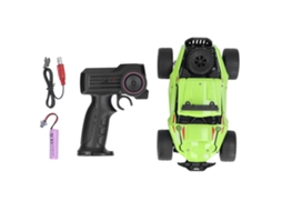 Mali carro de Controle Remoto Alta Velocidade 4wd Simulação Mini Drift Off Road para 6+ Anos (verde)