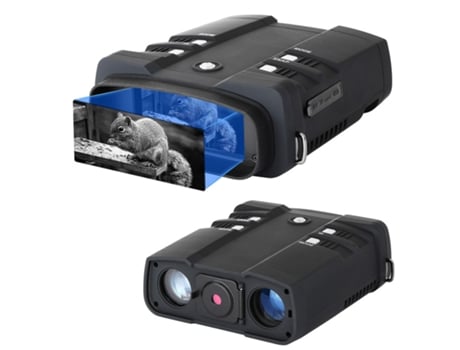 Binóculos Visão Noturna 10.8x31mm 1080p 4 Lcd Vídeo Gravador Foto Reprodução Preto Bestvite