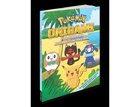 Livro Pokemon Origami Fold Your Own Alola Region Pokemon de The Pokemon Company International (Inglês)